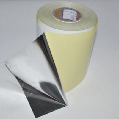Material revestido de aluminio de las etiquetas adhesivas de Art Paper Hot Melt Tire